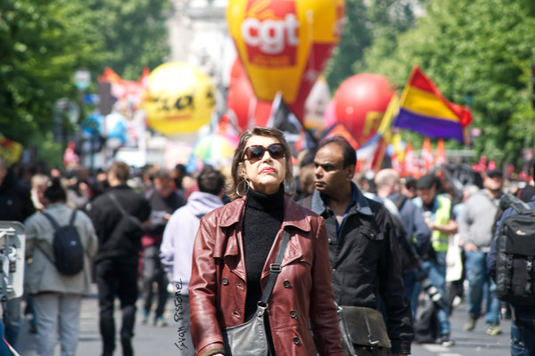 1 - Défilé du 1er-Mai à Paris, 2022 - 1er-Mai 2022 - © 2022. Ivan Pistone. All Rights Reserved